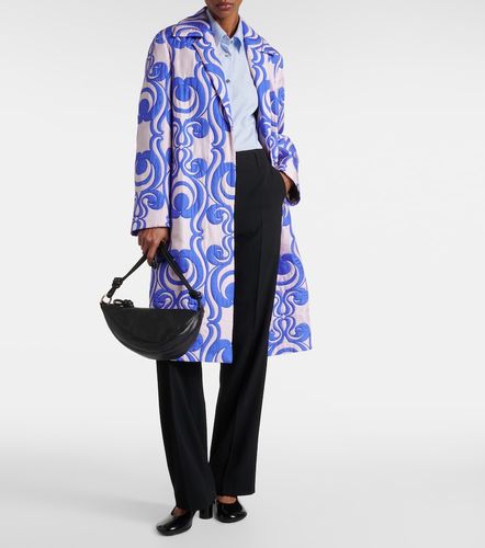 High-rise wool-blend straight pants - Dries Van Noten - Modalova