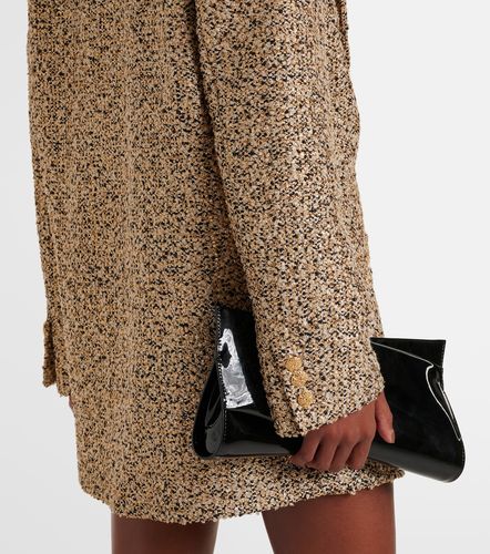 Oversized tweed lame blazer - Alessandra Rich - Modalova