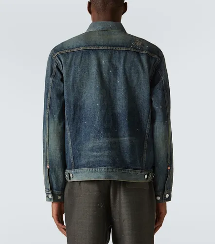 Bestickte Distressed-Jeansjacke - Undercover - Modalova