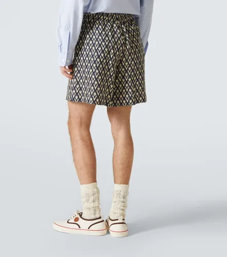 Bermudashorts Toute La V aus Leinen - Valentino Garavani - Modalova