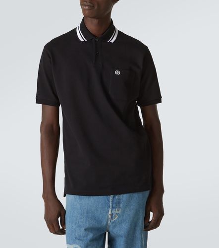 Polohemd GG Web aus einem Baumwollgemisch - Gucci - Modalova