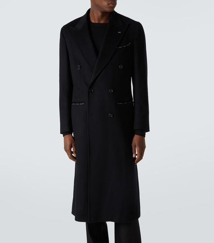 Wool and cashmere overcoat - Saman Amel - Modalova