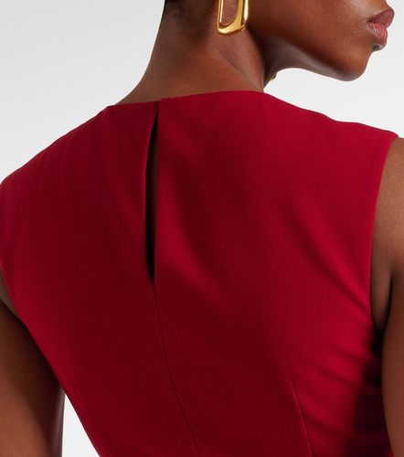 Vestido midi drapeado Elham de crepé - Roksanda - Modalova