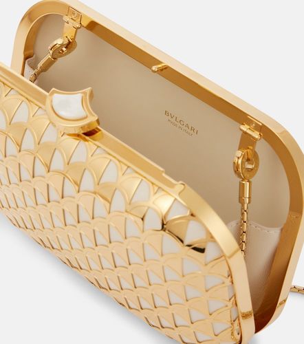 Bvlgari Clutch Calla bagnata in oro - Bvlgari - Modalova