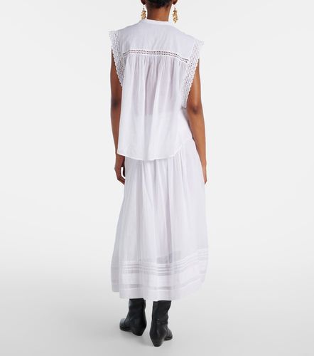 Blusa Grecia in cotone con pizzo - Marant Etoile - Modalova