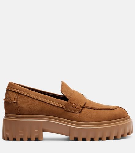 Hogan H700 leather platform loafers - Hogan - Modalova