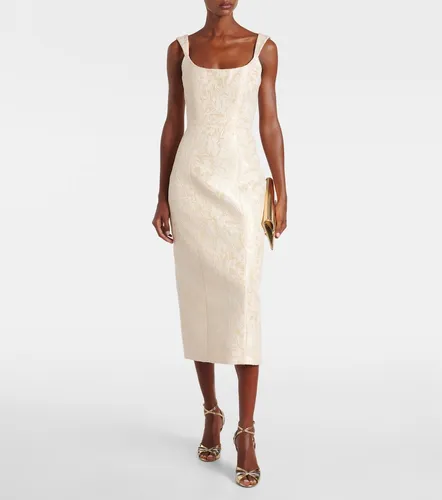 Vestido midi Numa de terciopelo - Markarian - Modalova