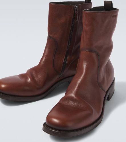 Prada Leather ankle boots - Prada - Modalova