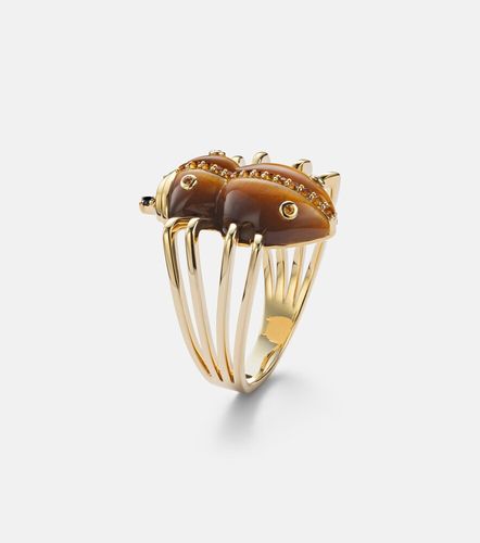 Araignee 9kt ring with gemstones - Yvonne Leon - Modalova