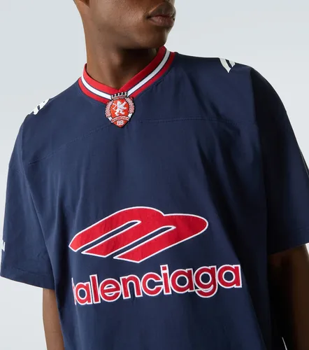 Camiseta de jersey de algodón oversized - Balenciaga - Modalova
