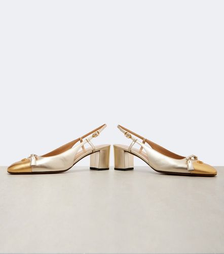 Valet Du Roi 60 leather slingback pumps - Valentino Garavani - Modalova