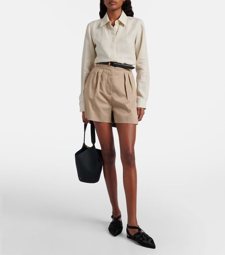 Shorts Tabacco en mezcla de algodón - Max Mara - Modalova