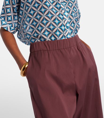 Pantaloni a gamba larga Pece in misto cotone - Max Mara - Modalova