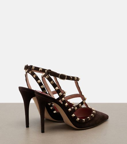 Rockstud suede pumps - Valentino Garavani - Modalova