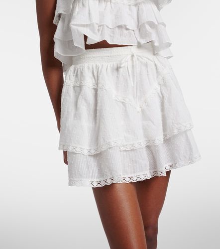 Shorts Thia in cotone con ricamo - Poupette St Barth - Modalova