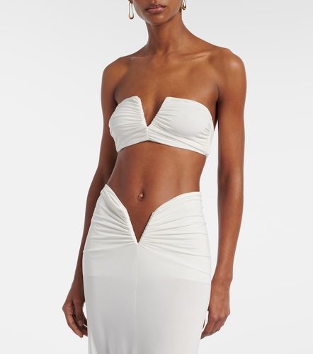 Clara ruched bandeau bikini top - Jade Swim - Modalova