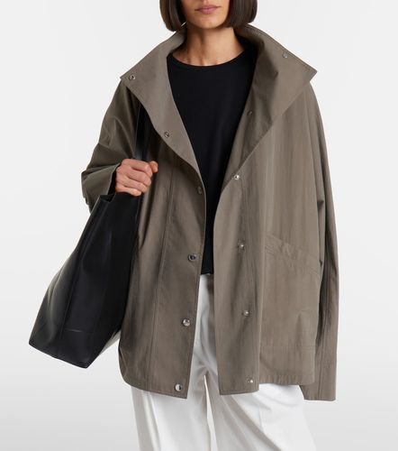 Oversized cotton-blend jacket - Toteme - Modalova