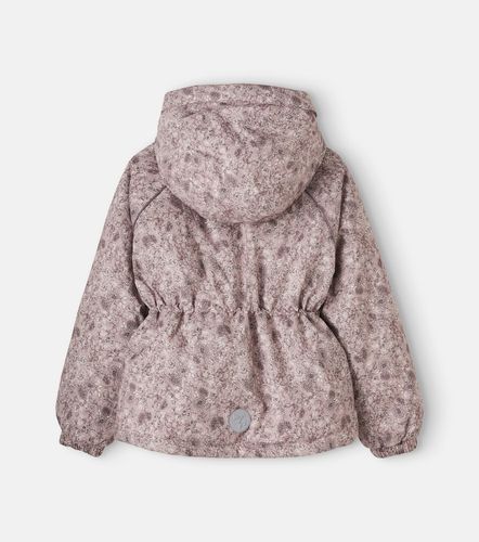 Chaqueta de esquí Snowy floral con capucha - Wheat - Modalova