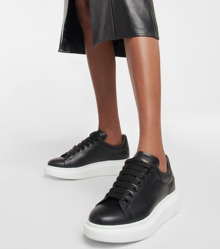 McQueen Oversized leather sneakers - McQueen - Modalova