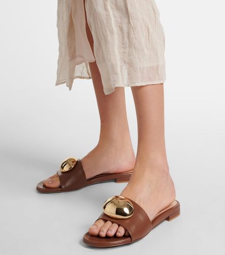 Sphera embellished leather mules - Gianvito Rossi - Modalova