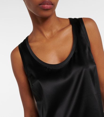 Silk-blend tank top - Brunello Cucinelli - Modalova