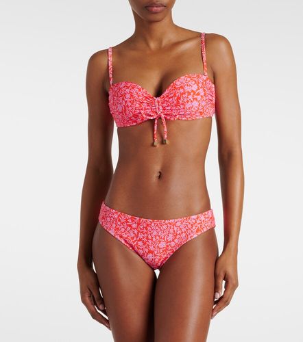 Limpopo floral ruched bikini top - Heidi Klein - Modalova