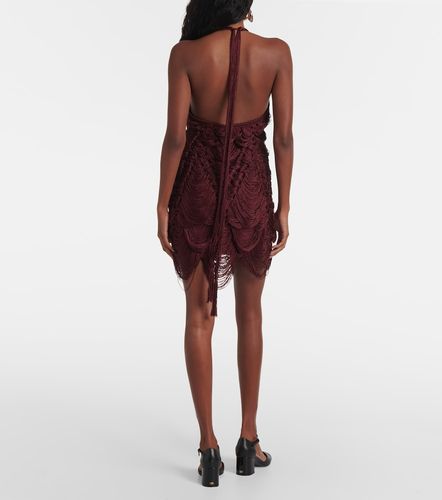 Ferragamo Abito corto in misto seta - Ferragamo - Modalova