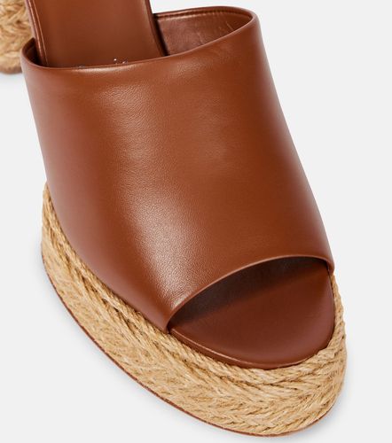 Calakala 85 leather platform mules - Christian Louboutin - Modalova