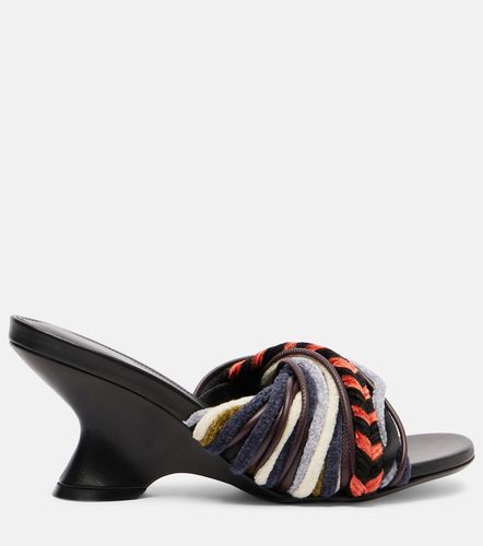 Dries Van Noten Mules 75 con zeppa - Dries Van Noten - Modalova