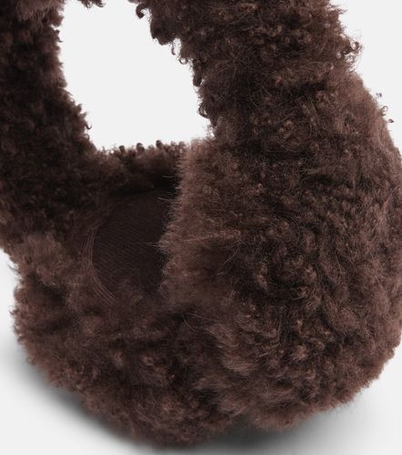 Paraorecchie in shearling - Yves Salomon - Modalova