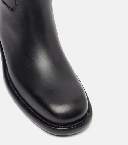 Botas altas Cavalier de piel - Burberry - Modalova