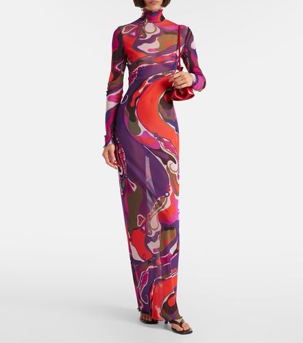 Pucci Maxikleid Orchidee aus Mesh - Pucci - Modalova