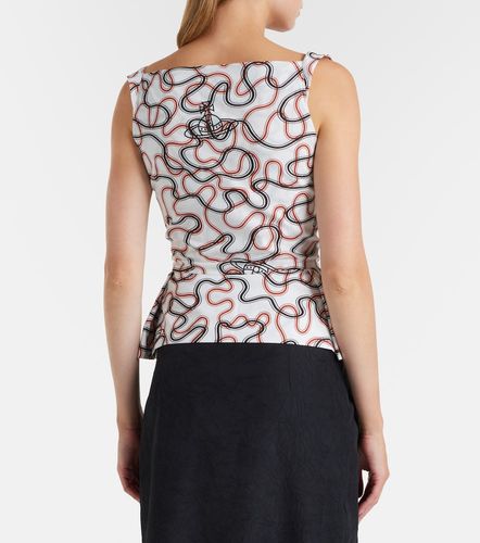 Monday printed cotton top - Vivienne Westwood - Modalova