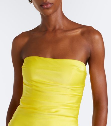 Alex Perry Satin crepe bustier gown - Alex Perry - Modalova