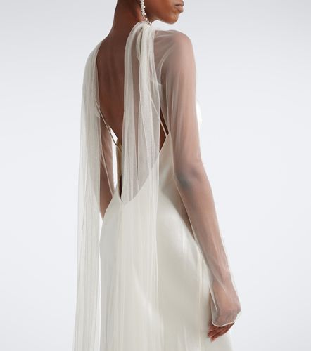 Sposa – Abito lungo Mari in misto lana e seta - Danielle Frankel - Modalova