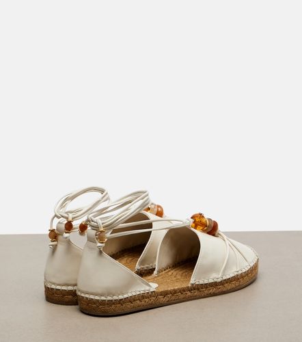 Lemi beaded leather espadrilles - Jimmy Choo - Modalova