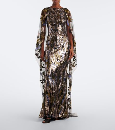 Elie Saab Cape-Robe mit Pailletten - Elie Saab - Modalova