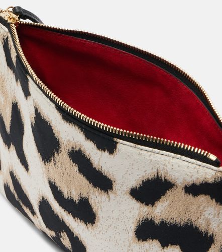 Voyou leopard-print canvas pouch - Givenchy - Modalova