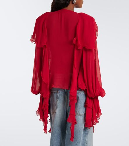 Blumarine Bluse aus Crêpe - Blumarine - Modalova