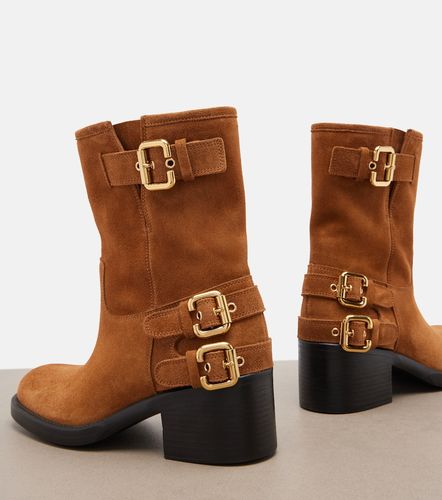 Chloé Stivali biker Dakota in suede - Chloe - Modalova