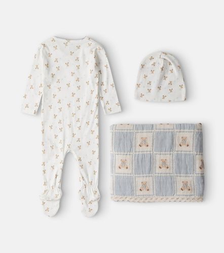 Bebé - set de body, gorro y manta de algodón - Bebe Organic - Modalova