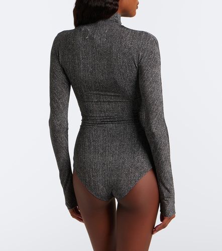 Printed jersey bodysuit - Maison Margiela - Modalova