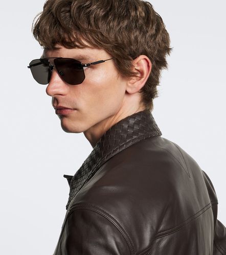 Occhiali da sole aviator - Bottega Veneta - Modalova