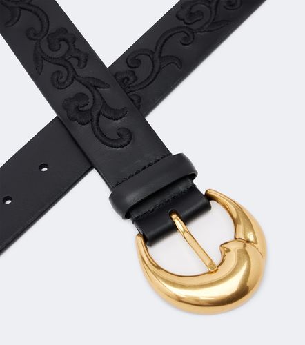 Etro Cinturón de piel bordado - Etro - Modalova