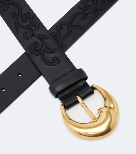 Etro Embroidered leather belt - Etro - Modalova