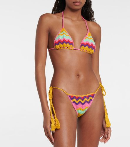 Bikini-Oberteil aus Häkelstrick - Anna Kosturova - Modalova