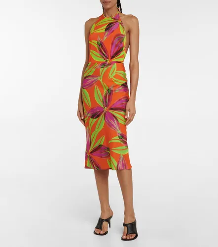 Printed halterneck top - Louisa Ballou - Modalova