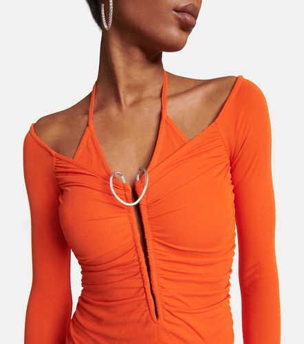 Abito lungo Mobius Slit in jersey - Dion Lee - Modalova