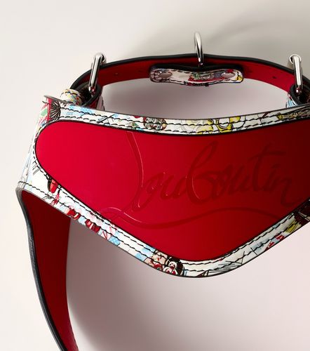 Loubiharness printed leather dog harness - Christian Louboutin - Modalova