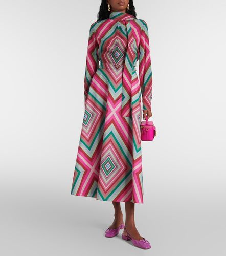 Camicia in crêpe de chine di seta con fiocco - Valentino - Modalova